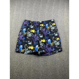 WXYZ Mens Casual Shorts Size Small‎ with Graffiti Print